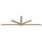 Ekena Millwork Kennewick Smooth Timber Gable Bracket, Douglas Fir, 96"W x 28"H x 1 1/2"D x 3 1/2"F, 7/12 Pitch GBW096X28X0204KEN00SDF - alternate 5